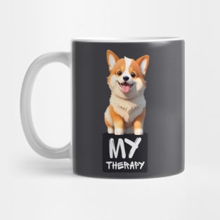 Just My Emotional Support Corgi Mug